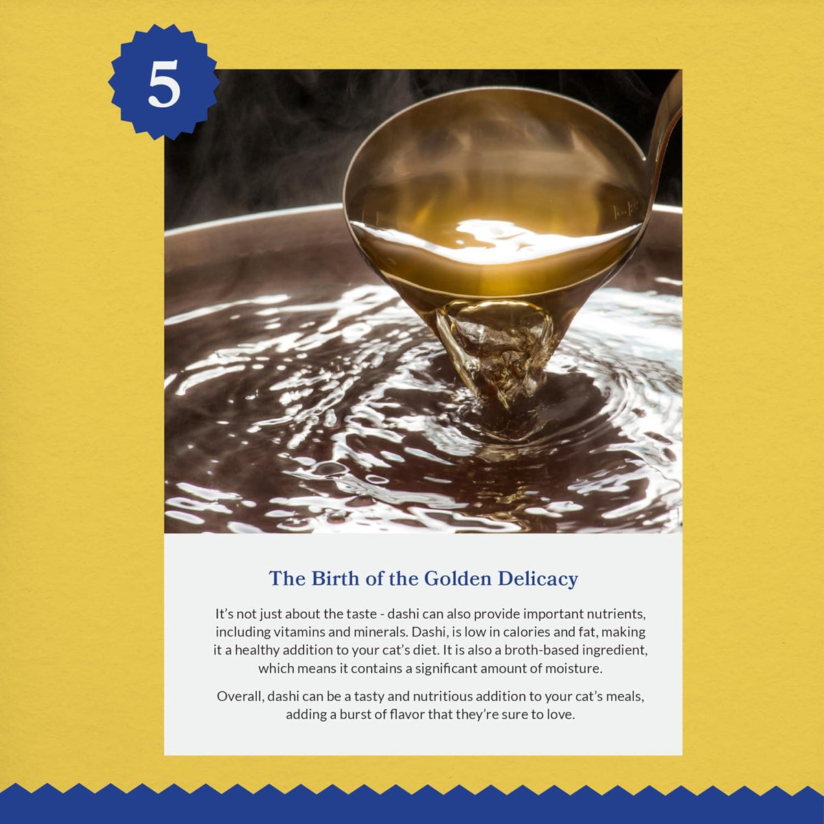 Inaba Dashi Delights cat food ingredient highlights infographic