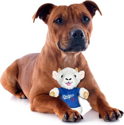 Close up of the non toxic soft durable fabric and embroidered stitching on the pet plush.