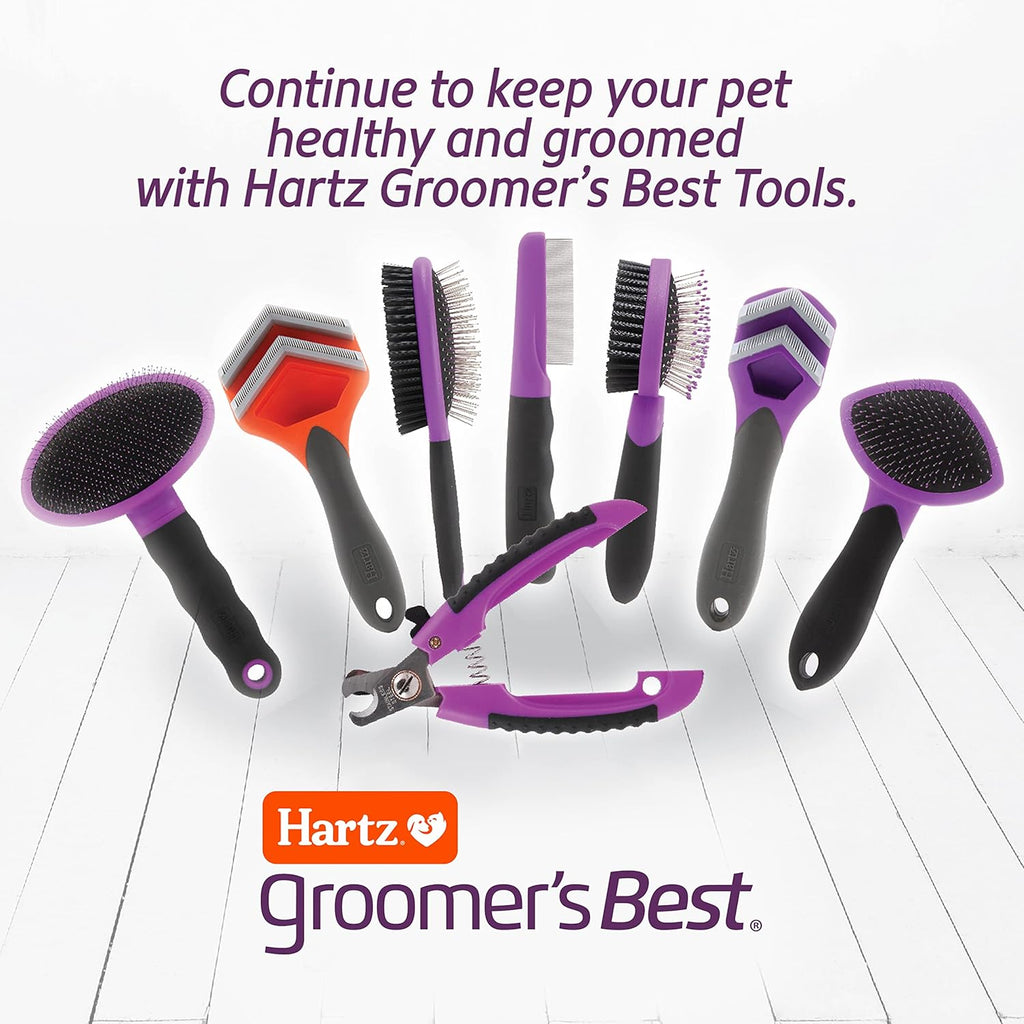 Hartz Groomer's Best Flea Comb for Dogs and Cats, Fine-Toothed Gentle Pet Comb for Detangling or Dematting Face & Paws (Pack of 1) - Image 9