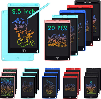 Szhsk 20 pack 8.5 inch LCD writing tablets front view