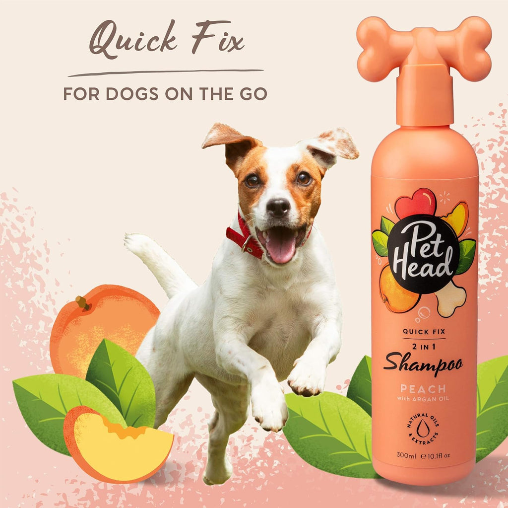 Pet Head quick fix dog wash vegan formula ingredient panel