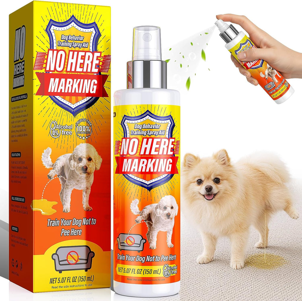 Bitter Apple Spray for Dogs - Dog No Chew Spray to Stop Chewing & Gnawing - Natural AntiChew Training Aid for Puppies - Safe for Furniture, Shoes & Plants - Indoor & Outdoor Behavior Corrector - Image 9