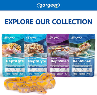 Gargeer Premium ReptiSoak resealable storage bag