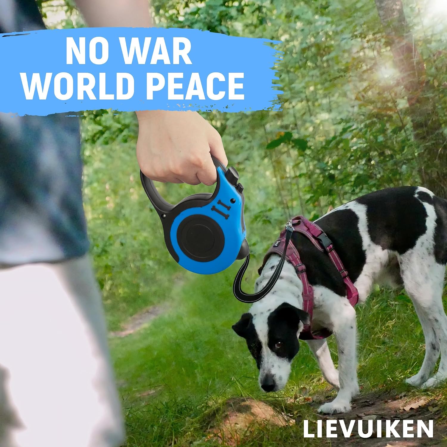 Lievuiken pet leash nylon rope detail