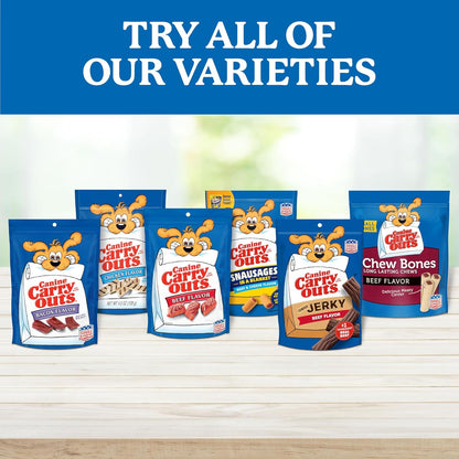 Canine Carry Outs large bulk bag premium pet rewards texture detail