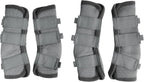Four piece set of LEAFOREST horse leg protectors for pasture and barn use.