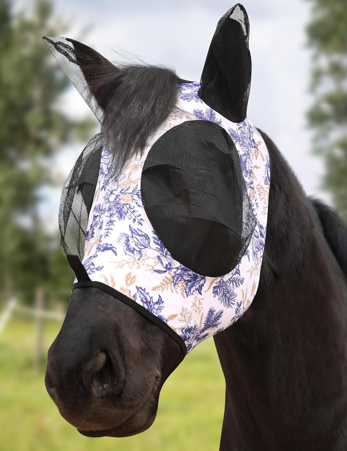 Full horse equipment set including Harrison Howard fly mask