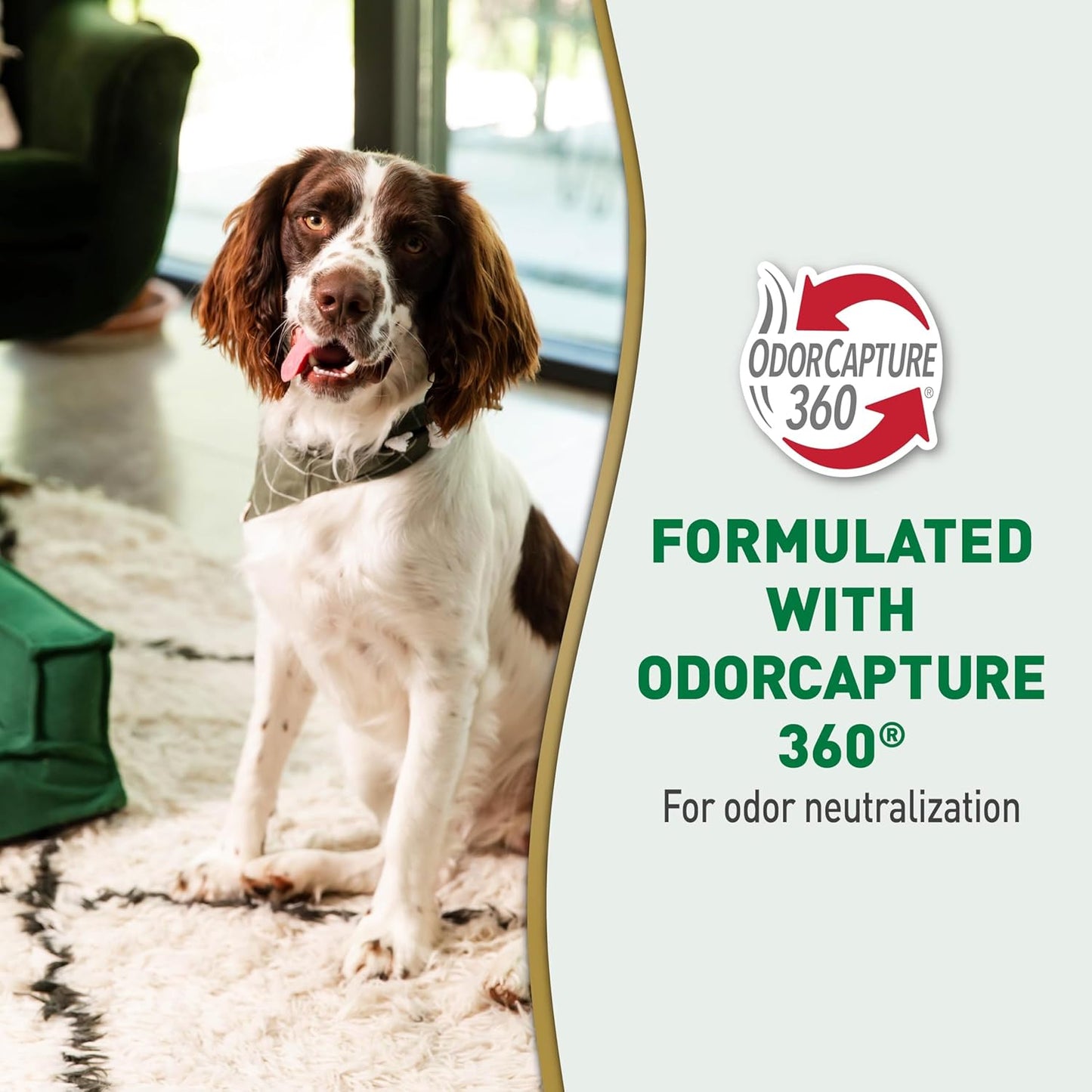 Nature's Miracle pet odor neutralizer sprayer handle close up view