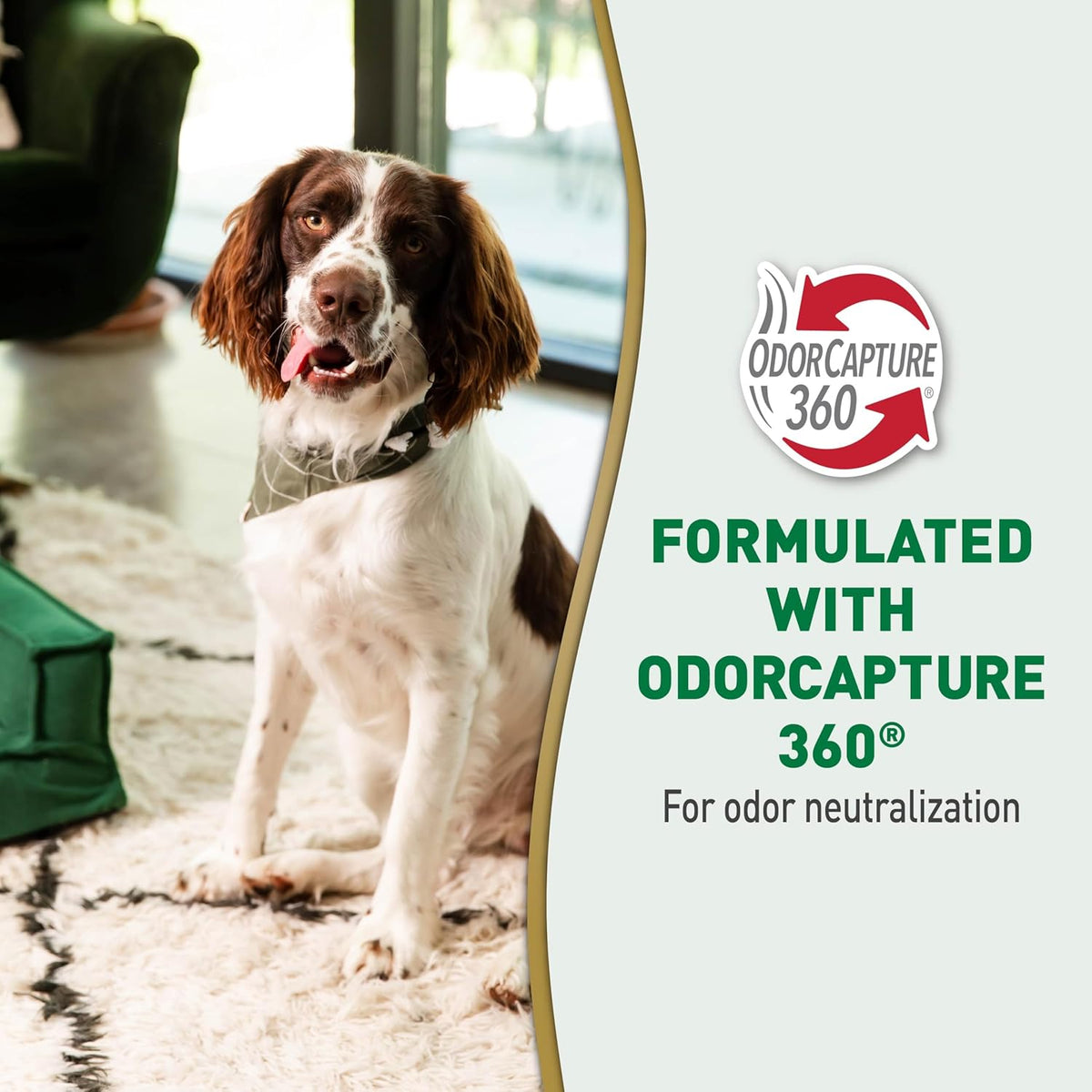 Nature's Miracle pet odor neutralizer sprayer handle close up view
