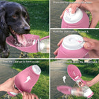 Uppetly puppy water dispenser leak proof seal demonstration