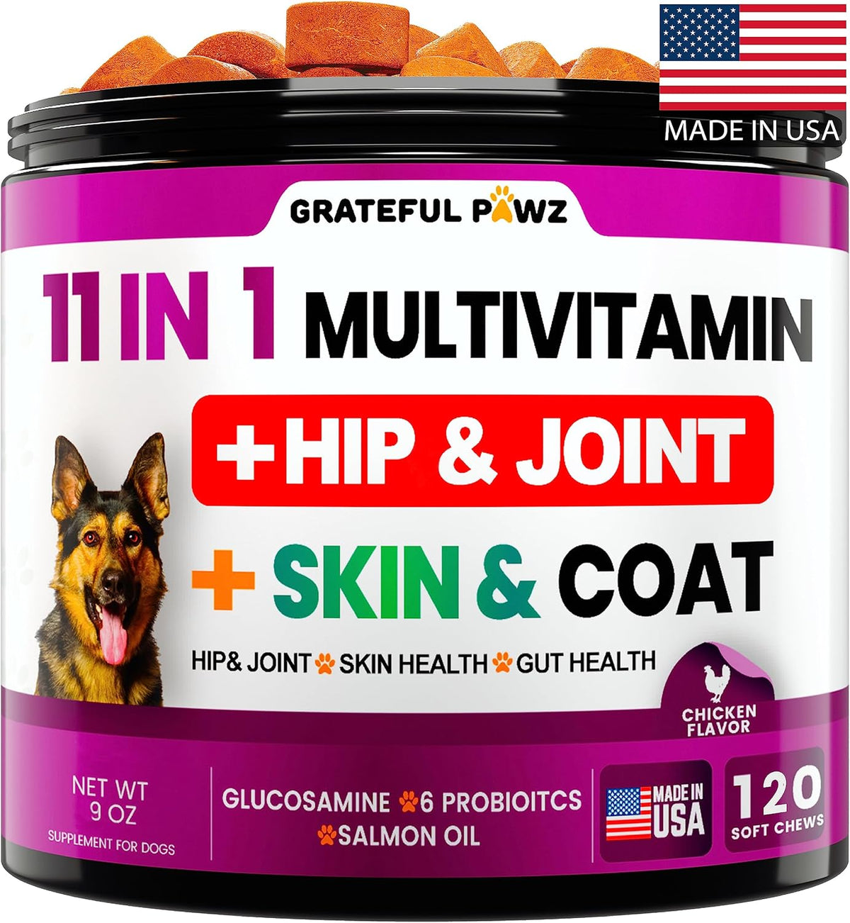 Authentic Vet Promise daily multivitamin container sealed for quality assurance and pet safety