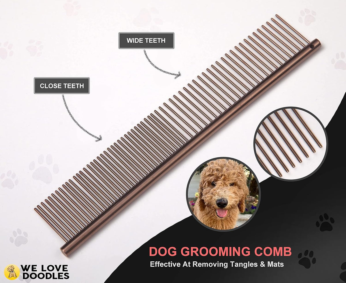 We Love Doodles premium bronze finished stainless steel pet shears collection