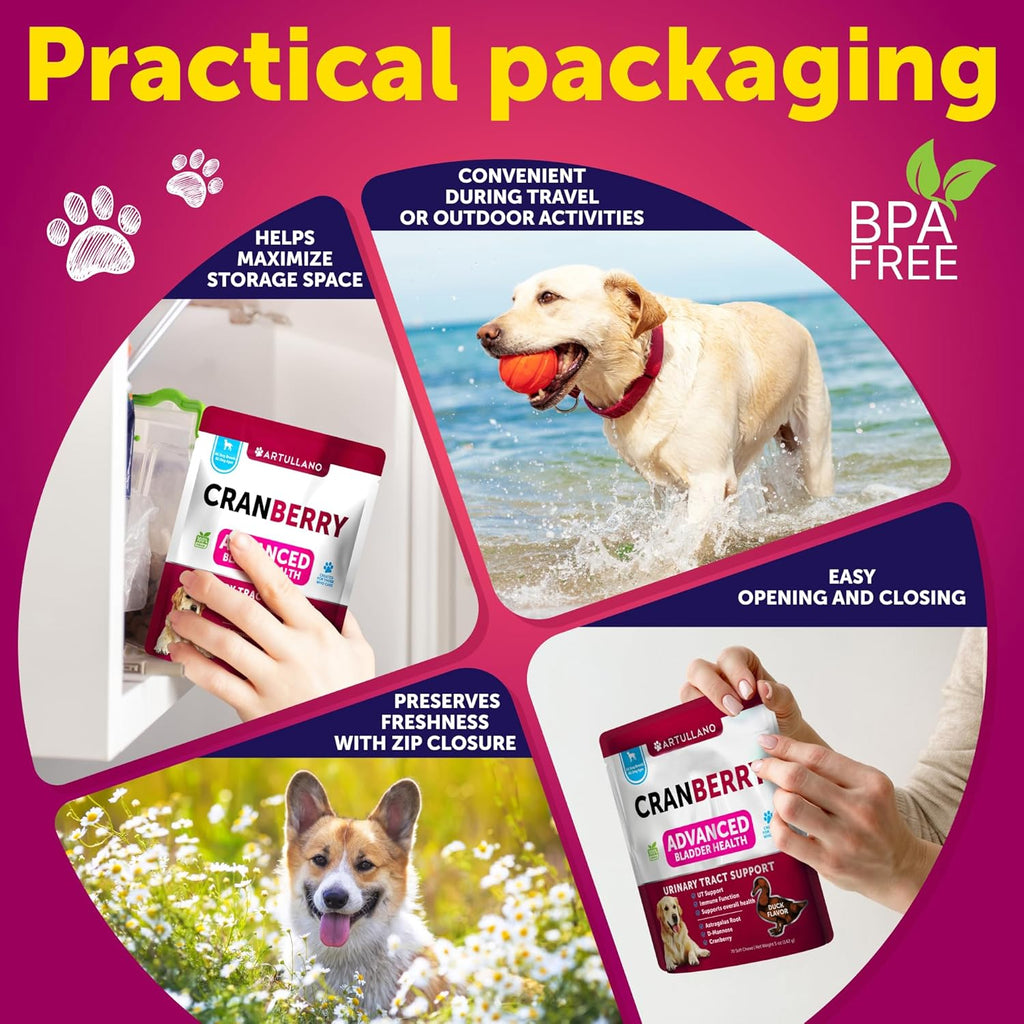 USA imported dog kidney and urinary health supplement from Artullano.
