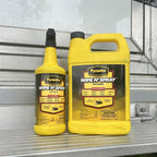 Pyranha horse fly spray jug handle and cap close up