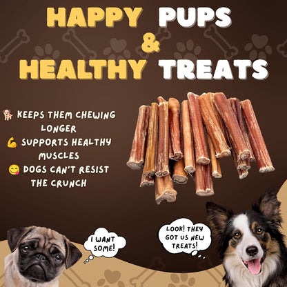 All natural single ingredient grass fed beef bully sticks side profile