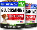 Glucosamine Treats for Dogs - Joint Supplement w/Omega-3 Fish Oil - Chondroitin, MSM - Advanced Mobility Chews - Joint Pain Relief - Hip & Joint Care - Chicken Flavor - 120 Ct - Made in USA - Image 13