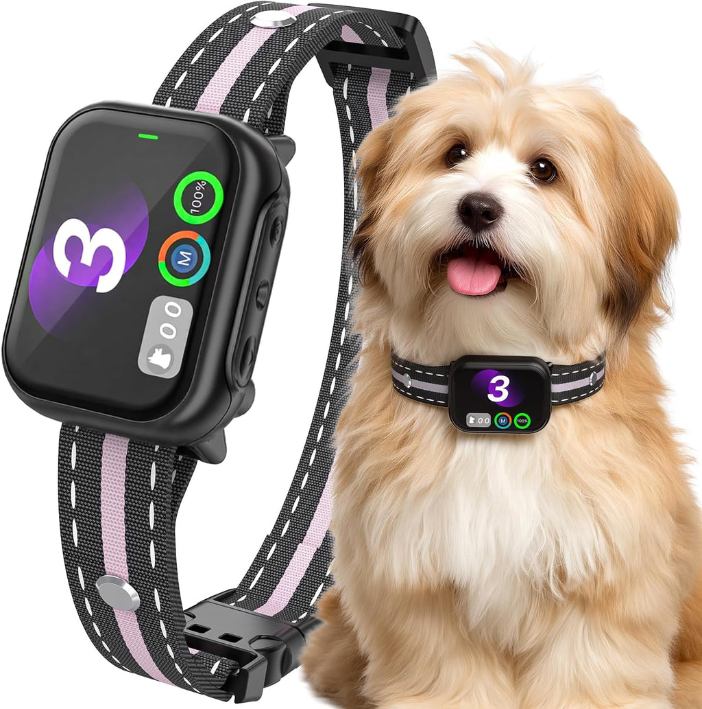 RPZ Bark Collar for Large Medium Small Dogs, Anti Dog Barking Collars Smart 3 Adjustable Sensitivity, Safe 4 Modes Rechargeable IP67 Waterproof, Black - Image 11
