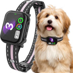 RPZ Bark Collar for Large Medium Small Dogs, Anti Dog Barking Collars Smart 3 Adjustable Sensitivity, Safe 4 Modes Rechargeable IP67 Waterproof, Black - Image 11