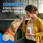 Nutramax Cosequin maximum strength chewable tablets container with cap open