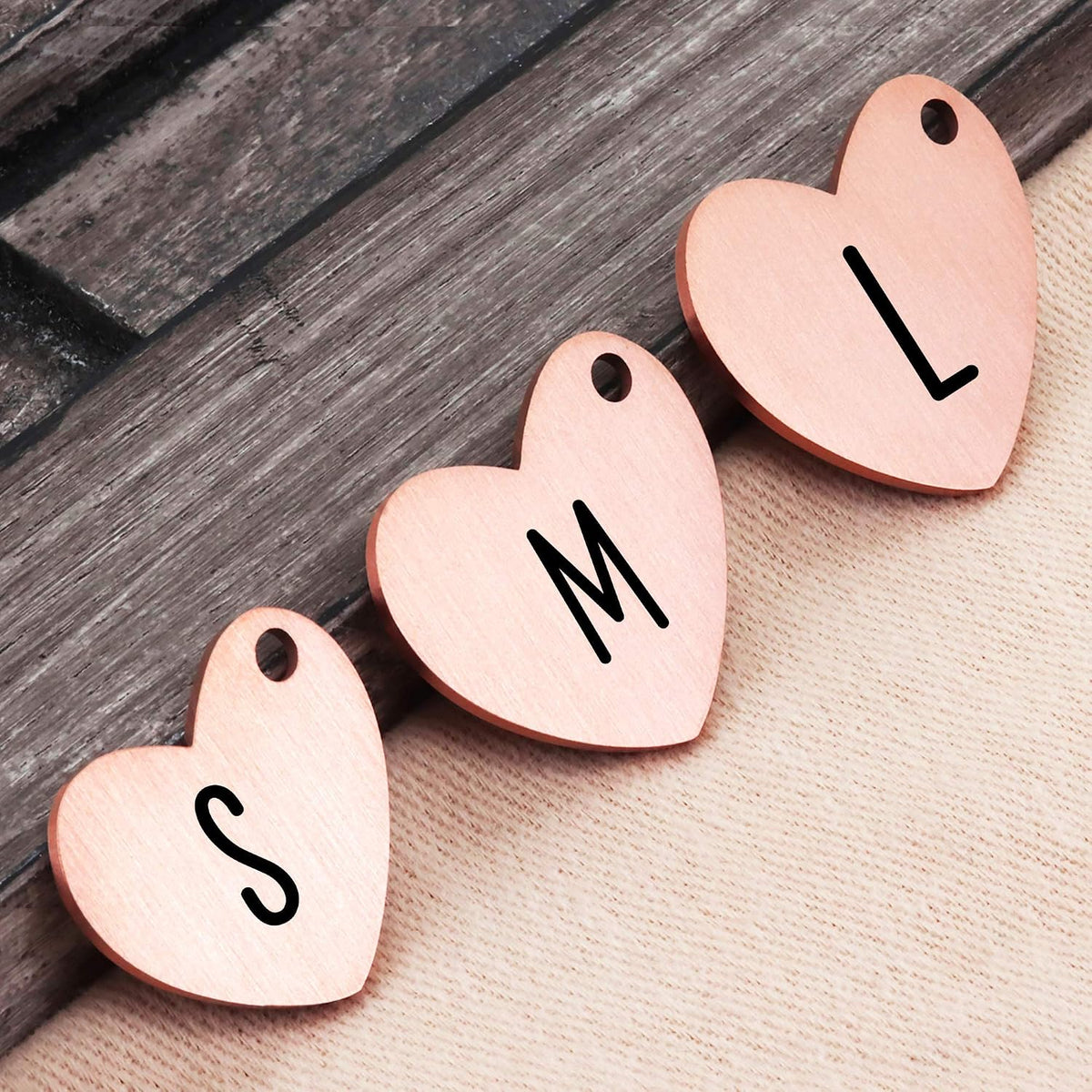 Ultra Joys Personalized Pet Identification Tag illustrating the thick rust resistant metal quality