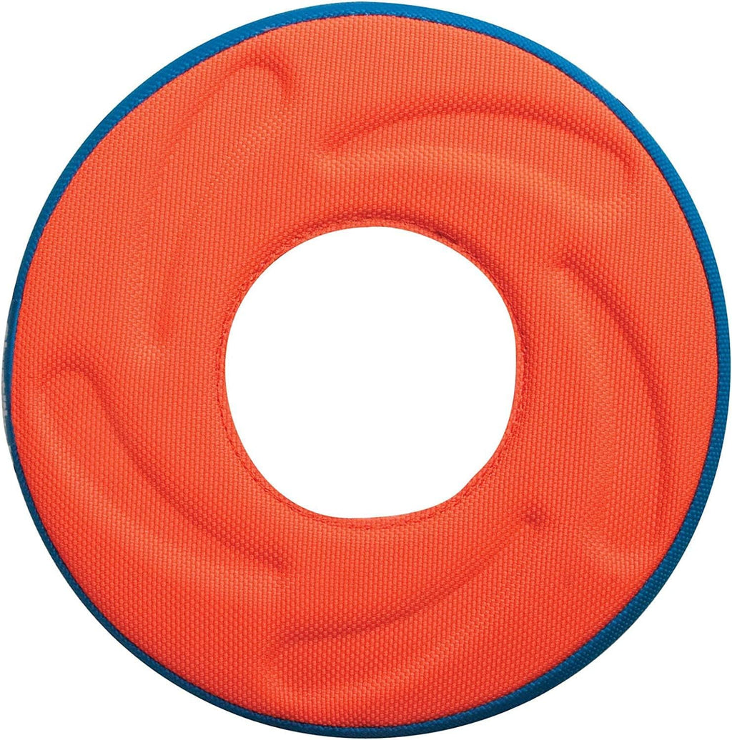 Side profile of Chuckit Zipflight durable dog fetch toy