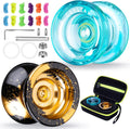 MAGICYOYO K2 Crystal and N11 Metal Yoyo Gift Pack front view
