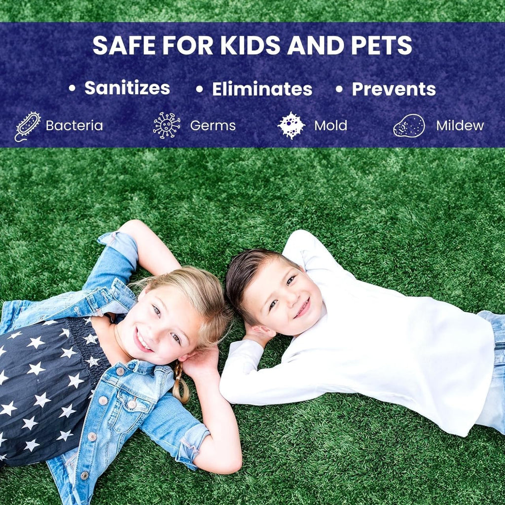 BioS+ artificial turf grass concentrate enzyme application guide