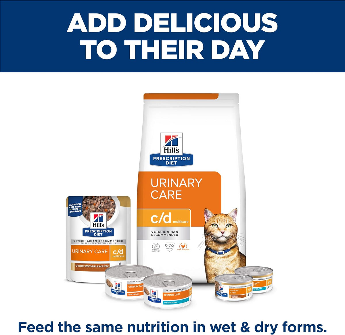 Hill's Prescription Diet c/d Multicare Urinary Care Dry Cat Food - Image 10