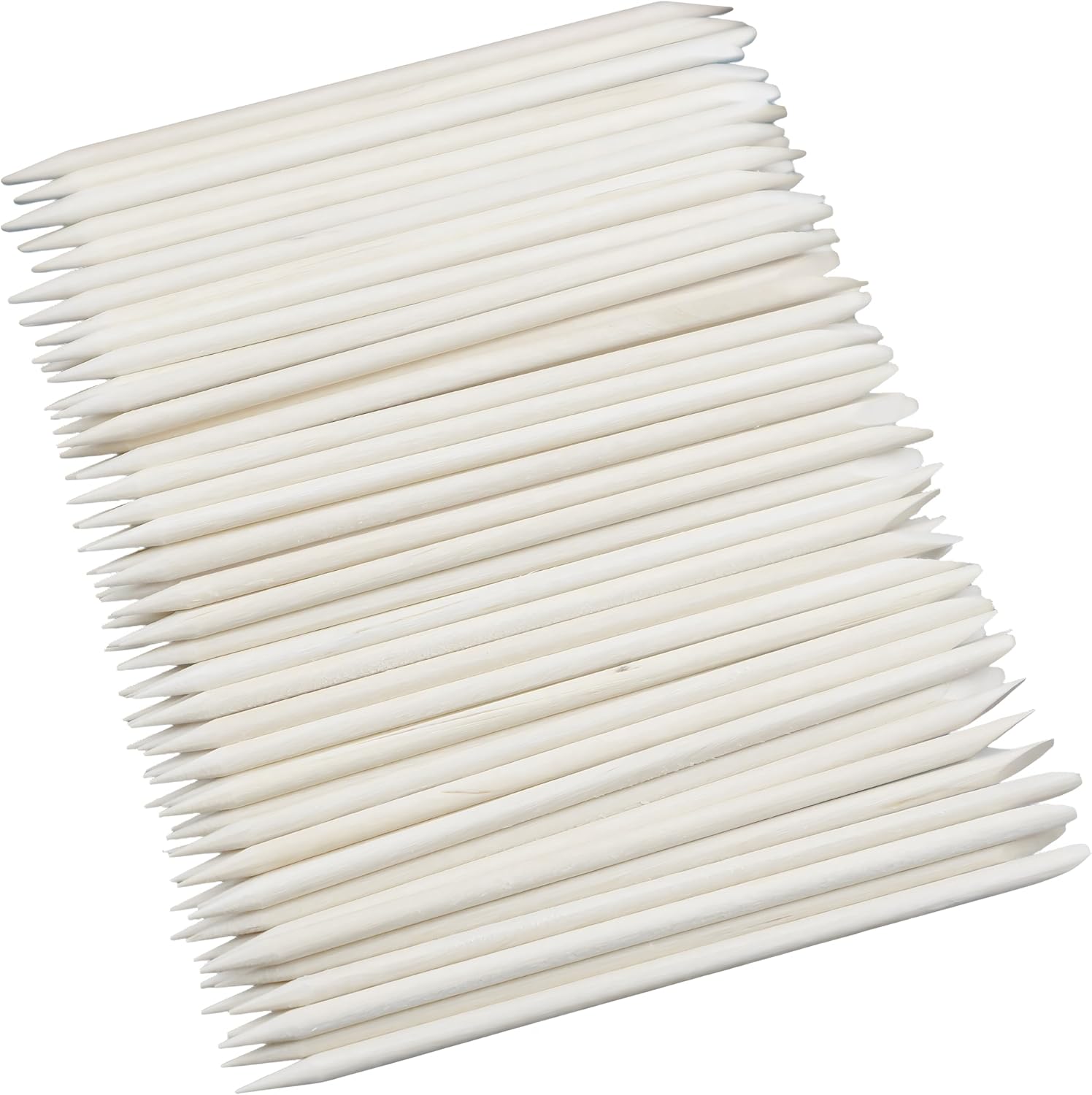 Yofan 100 count double ended nail art sticks front view