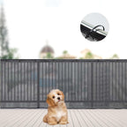 Weather-resistant balcony net for cats and dogs outdoor use
