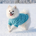 BAOBICUTE comfortable cat winter apparel light blue variant