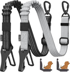 Pawaboo 2Pack set of dog car seatbelts in packaging
