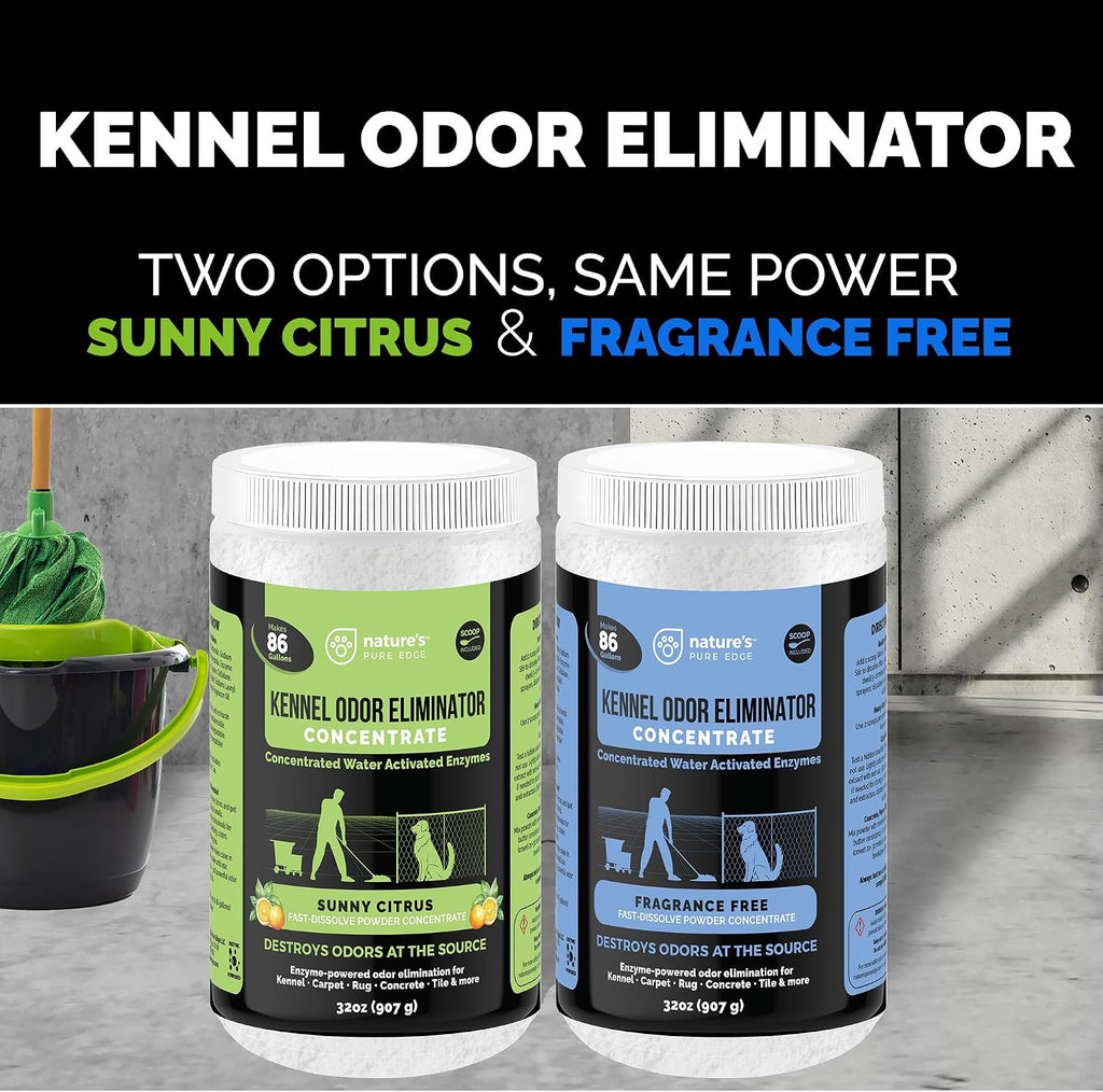 Industrial strength dog and cat pee odor neutralizer for homes and rescues