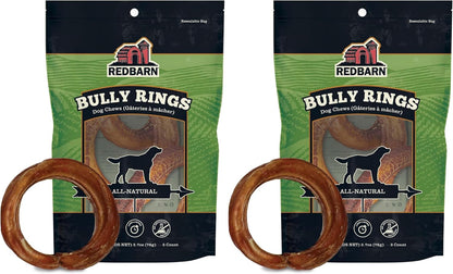 Redbarn Pet Products All-Natural 4" Bully Stick Rings for Dogs - Premium Grain-Free & Rawhide-Free Single Ingredient Long Lasting Low Odor Dental Treat for Chewers - 3 Count - Image 15