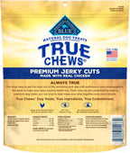 Blue Buffalo True Chews natural jerky cuts dog treats packaging