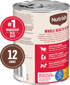 Rachael Ray Nutrish Whole Health Blend twelve pack case