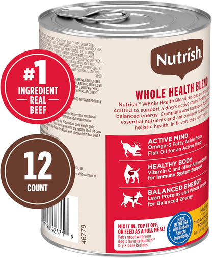 Rachael Ray Nutrish Whole Health Blend twelve pack case