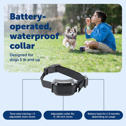 PetSafe containment system setup kit including boundary flags and power adapter.