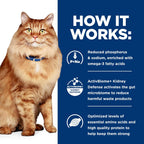 Hill's Prescription Diet k/d Kidney Care + j/d Mobility Care Dry Cat Food, Chicken, 6.35 lb. Bag - Image 10