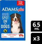 ADAMS Plus Flea & Tick Prevention Spot On for Dogs, Extra Large Dogs, Kills Fleas & Ticks (Brown Dog/Deer Ticks), Kills and Repels Mosquitoes, Prevents Flea Infestations, 3-Month Supply, 3 Pack - Image 10