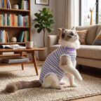 Adjustable features of DoggieKit cat spay recovery suit
