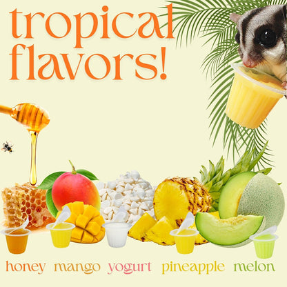 Back of packaging showing Nectar Pods ingredients and nutrition
