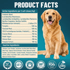 VICSOM immune system and immune protection daily allergy chews for all dog breeds