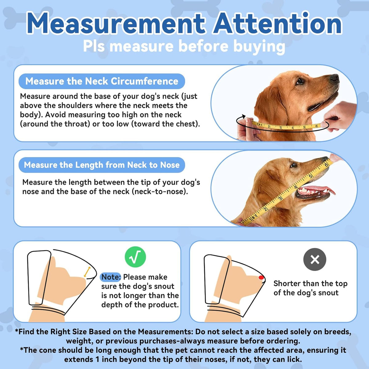 Double layer mesh design for dog wound healing protection