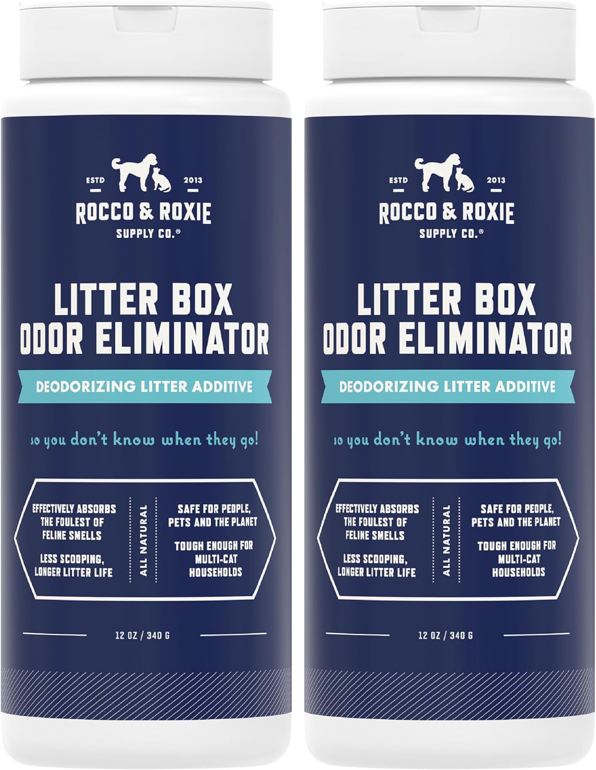 Authentic USA sourced pet care product packaging display