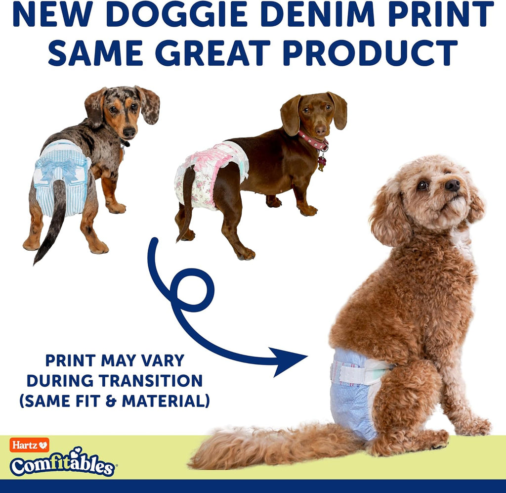 Premium imported pet diapers with adjustable tail hole design