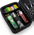 MeloSync hard barber accessories case front view in black