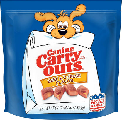 Canine Carry Outs Beef Flavor Dog Treats, 47oz Bag - Image 10