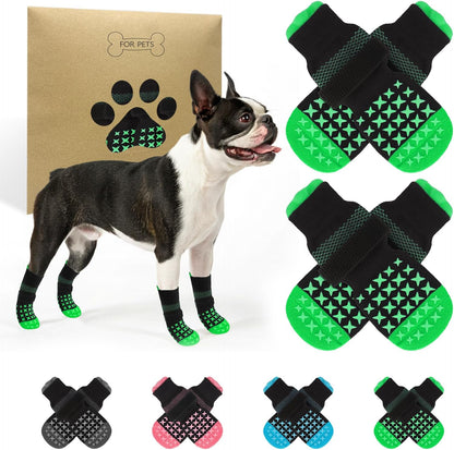 Scenereal cotton and polyester blend dog socks texture detail