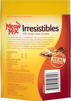 Meow Mix Irresistibles Soft Cat Treats, Chicken Recipe, 3 oz Pouches - Image 5